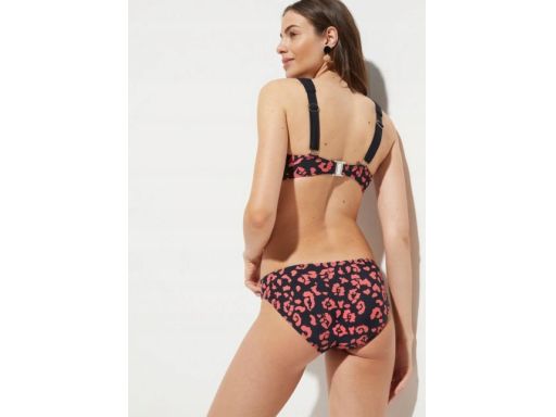 B.P.C bikini na fiszbinach w cętki r.48 (95D)