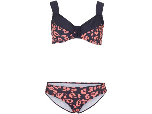 B.P.C bikini na fiszbinach w cętki r.48 (95D)