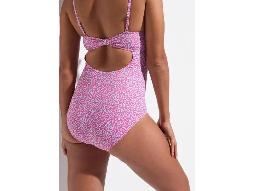 B.P.C kostium kąpielowy różowy w błękitne cętki ^42