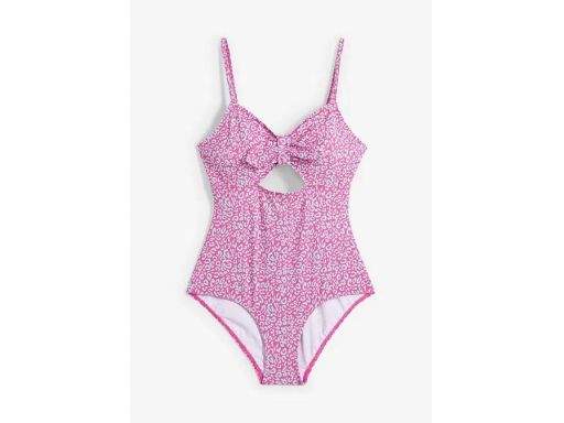 B.P.C kostium kąpielowy różowy w błękitne cętki ^42