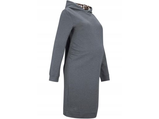 B.P.C sukienka ciążowa grafitowa dresowa 40/42.