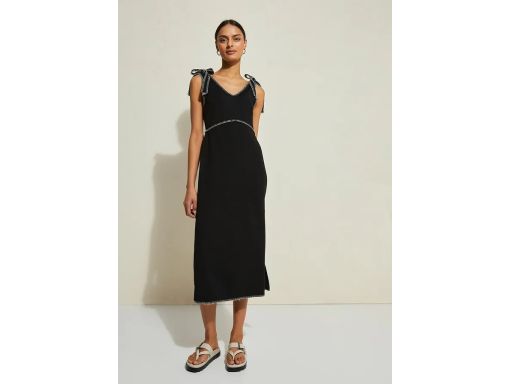 B.P.C sukienka midi z obszyciem ^40/42