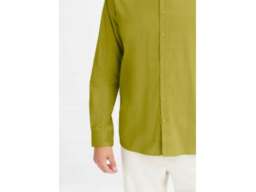 B.P.C męska koszula zielona długi rękaw r.49/50