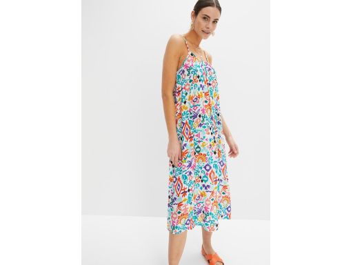 B.P.C sukienka midi na ramiączka z wiskozy 44.