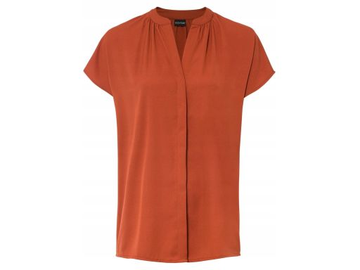 B.P.C bluzka koszulowa ruda krótki rękaw 44.