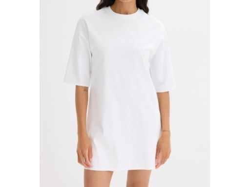 B.P.C sukienka shirtowa biała r.48/50