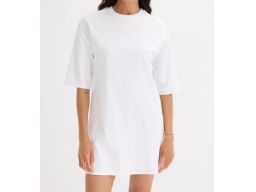 B.P.C sukienka shirtowa biała r.48/50