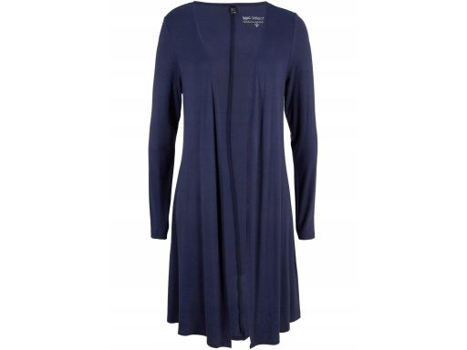 AF9060 sukienka z narzutką 2w1 granatowa ^40/42