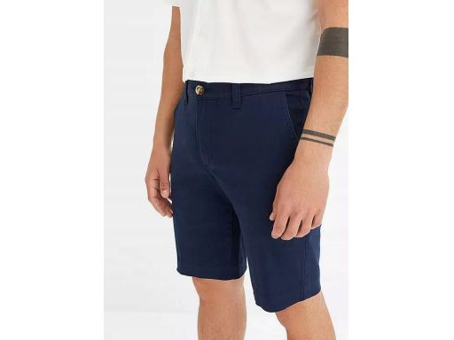 B.P.C bermudy chino męskie bawełniane granatowe ^68