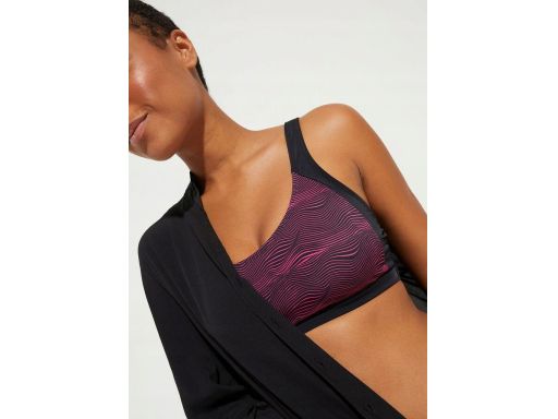 B.P.C bikini czarno-różowe we wzory ^38