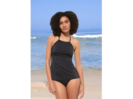 B.P.C tankini czarne z figami wysoki stan ^38