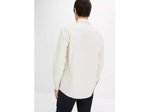 B.P.C męska koszula bawełniana beżowa ^45/46