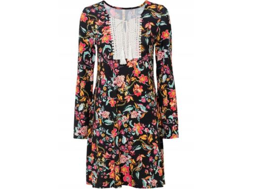 B.P.C sukienka we wzór koronka 36/38.