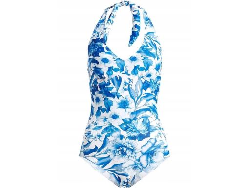B.P.C kostium kąpielowy we wzory z wiązaniem na szyi r.42