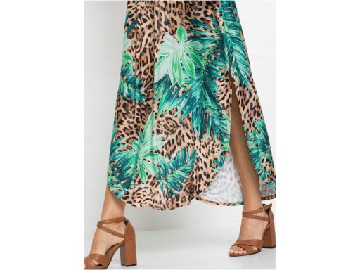 B.P.C długa sukienka letnia we wzory 36/38.