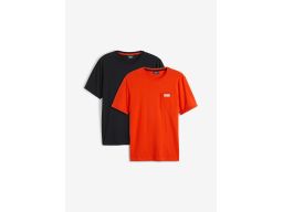 B.P.C 2-pak t-shirtów bawełnianych męskich z kieszonką S.