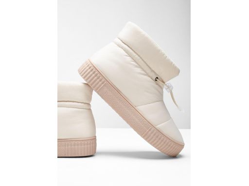 B.P.C wygodne botki do kostki beżowe ^39