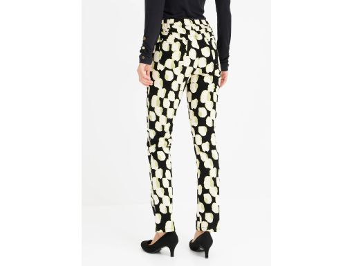 B.P.C spodnie damskie ze stretchem we wzory ^52