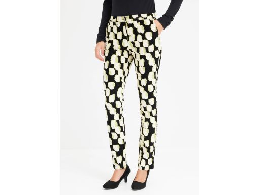 B.P.C spodnie damskie ze stretchem we wzory ^52