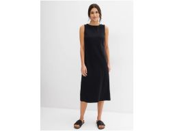 B.P.C czarna sukienka midi shirtowa r.48/50