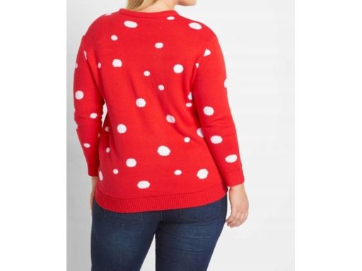B.P.C sweter ciążowy bożonarodzeniowy świąteczny 48/50.