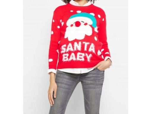B.P.C sweter ciążowy bożonarodzeniowy świąteczny 48/50.