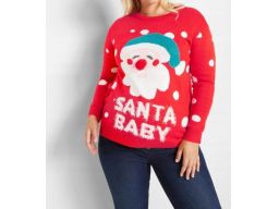 B.P.C sweter ciążowy bożonarodzeniowy świąteczny 48/50.