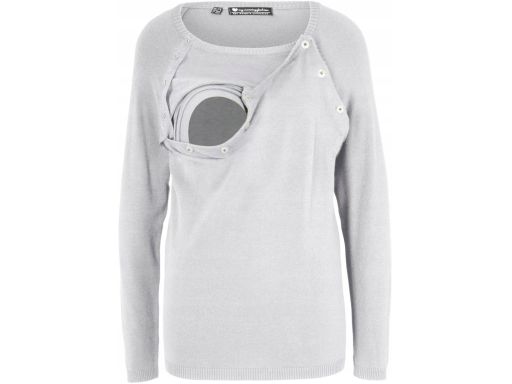 B.P.C sweter do karmienia piersią szary ^48/50