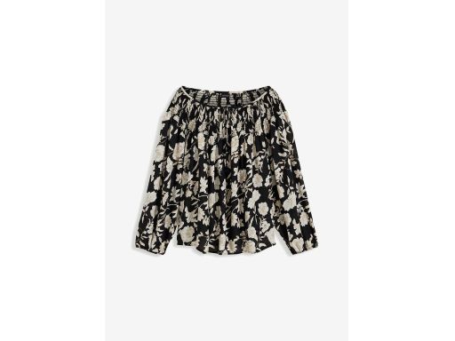 B.P.C bluzka rozkloszowana we wzory r.38