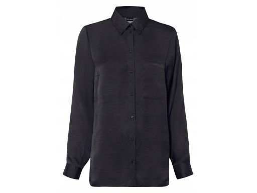 B.P.C satynowa koszula czarna długa 38