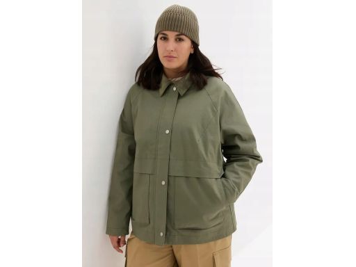 B.P.C kurtka khaki z kołnierzykiem sztruksowym ^52