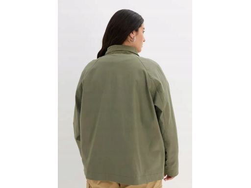 B.P.C kurtka khaki z kołnierzykiem sztruksowym ^52