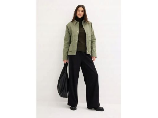 B.P.C kurtka khaki z kołnierzykiem sztruksowym ^52