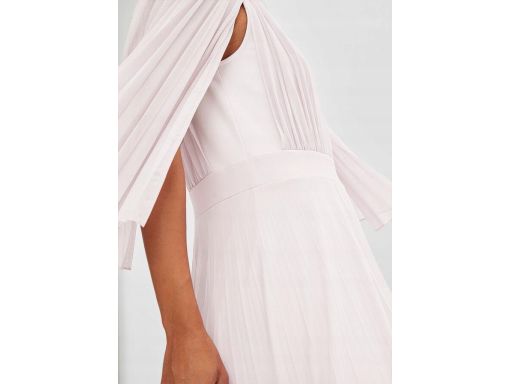 B.P.C sukienka różowa tiulowa plisowana 38.
