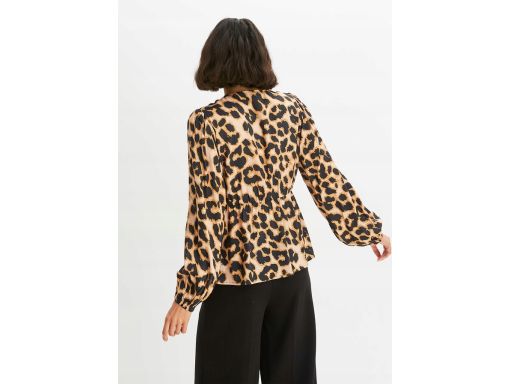 B.P.C bluzka w cętki z wiskozy 44.