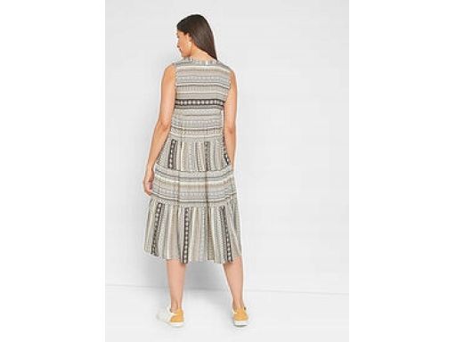 B.P.C sukienka midi z nadrukiem ^34