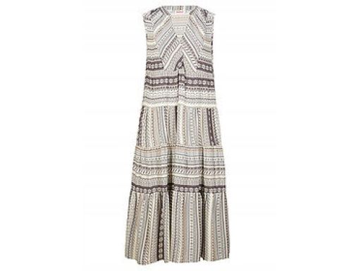 B.P.C sukienka midi z nadrukiem ^34