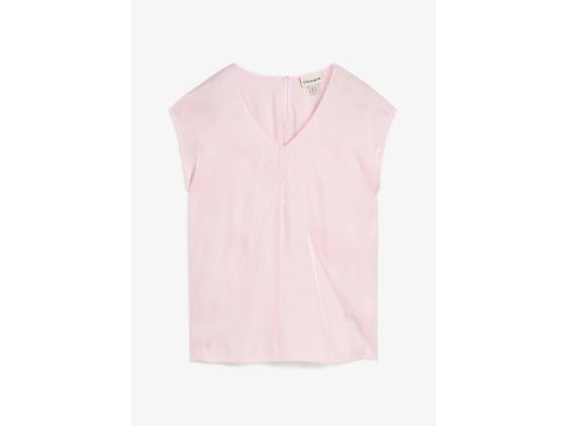 B.P.C bluzka połyskująca satyna różowa 44.