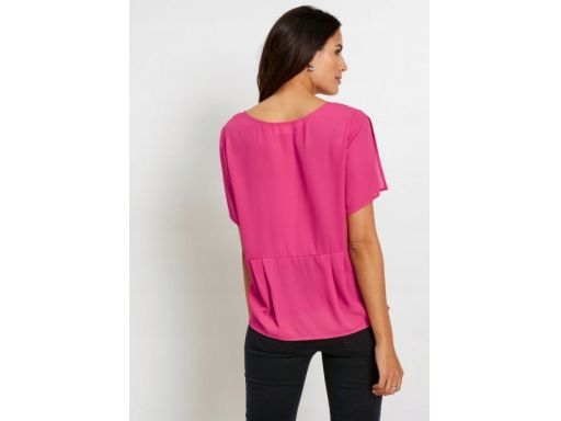 B.P.C bluzka szyfonowa różowa 36.