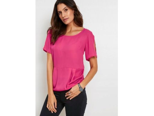 B.P.C bluzka szyfonowa różowa 36.