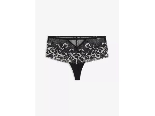 B.P.C koronkowe stringi z wysoką talią ^40/42