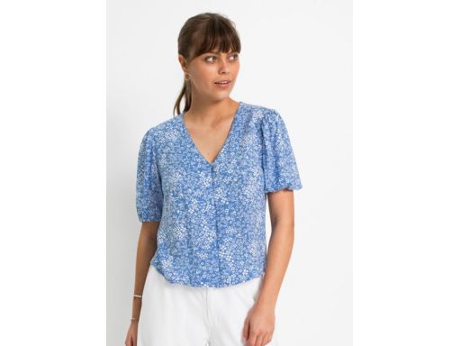 B.P.C bluzka wzorzysta niebieska r.34
