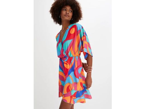 B.P.C sukienka w neonowe wzory 40/42.