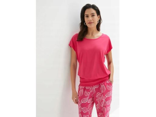 B.P.C bluzka różowa modne wycięcie na plecach 44/46.