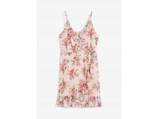 B.P.C. letnia sukienka w kwiaty z siateczki r.40/42