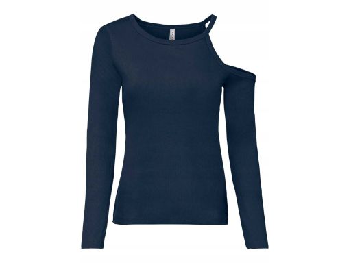 B.P.C bluzka prążkowana granatowa 44/46.