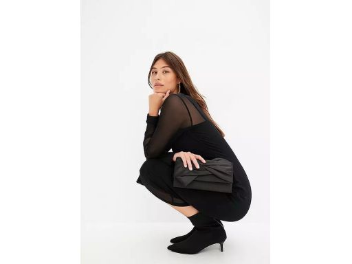 B.P.C sukienka siateczkowa z podszewką midi ^52/54