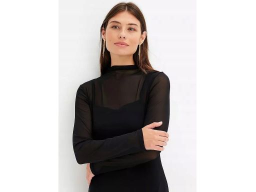 B.P.C sukienka siateczkowa z podszewką midi ^52/54