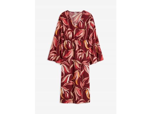 B.P.C sukienka midi we wzory r.38