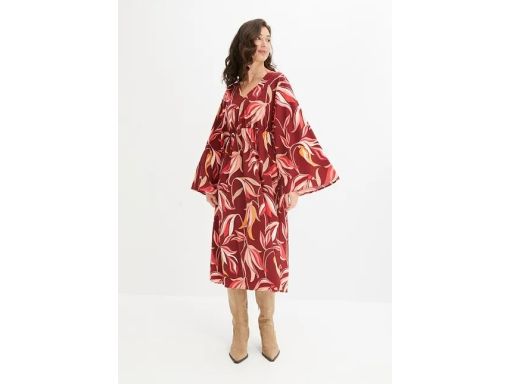 B.P.C sukienka midi we wzory r.38